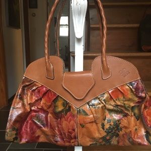 Beautiful Patricia Nash Italian Leather bag
